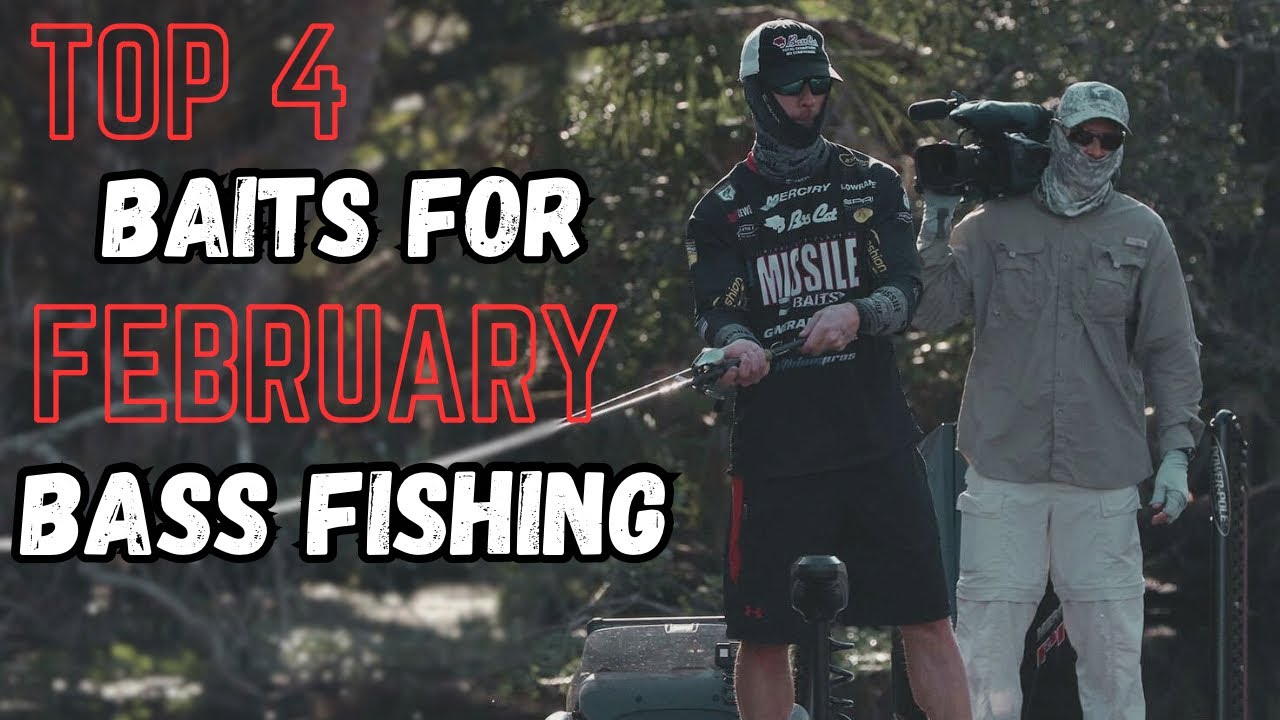 TOP 4 Baits for FEBRUARY Bass Fishing
