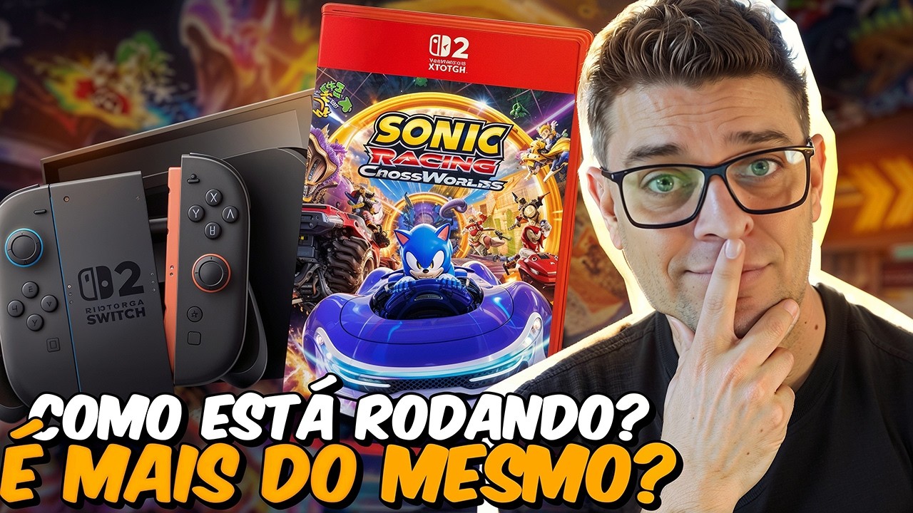 Sonic Racing CrossWorlds VALE A PENA ou é SÓ mais um Mario Kart?