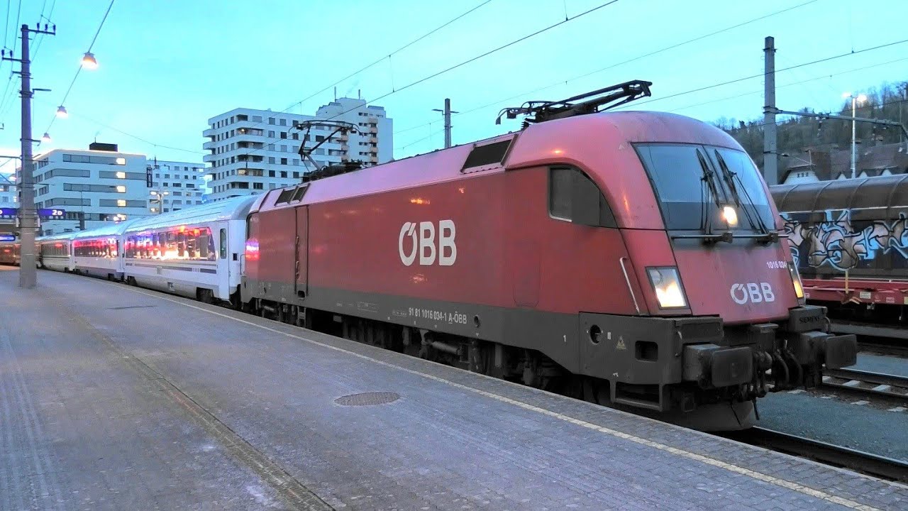 Feldkirch: NJ 464➡️Zürich, Railjet, Westbahn➡️Wien Westbahnhof, Wiesel Dosto & VMOBIL mit ÖBB Rh4748