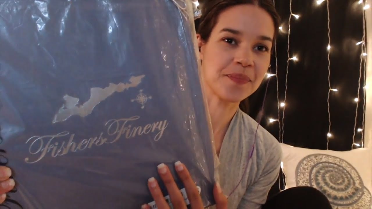 Softly Unboxing Silk Pajamas [ASMR]