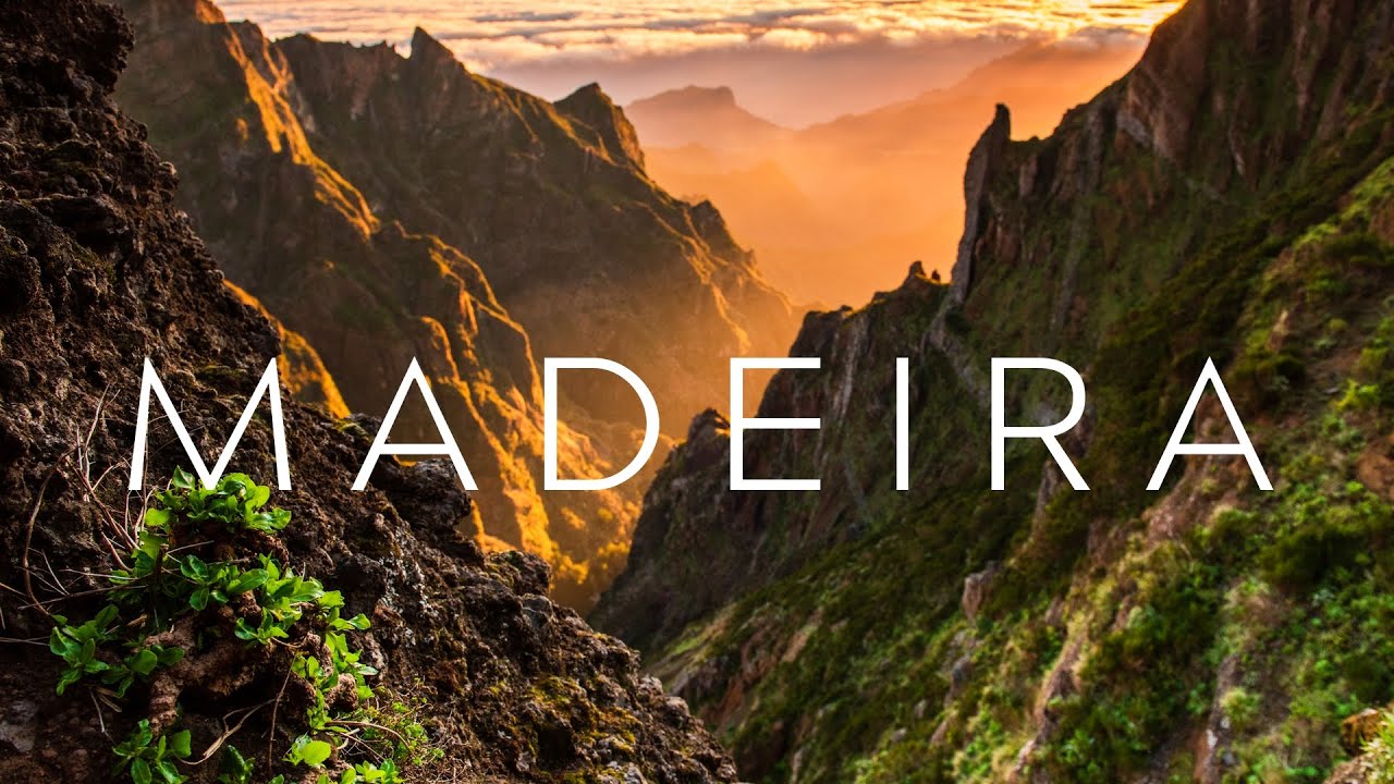 Madeira 4K: The Island of Eternal Spring - Soothing Music Film #funchal #portugal