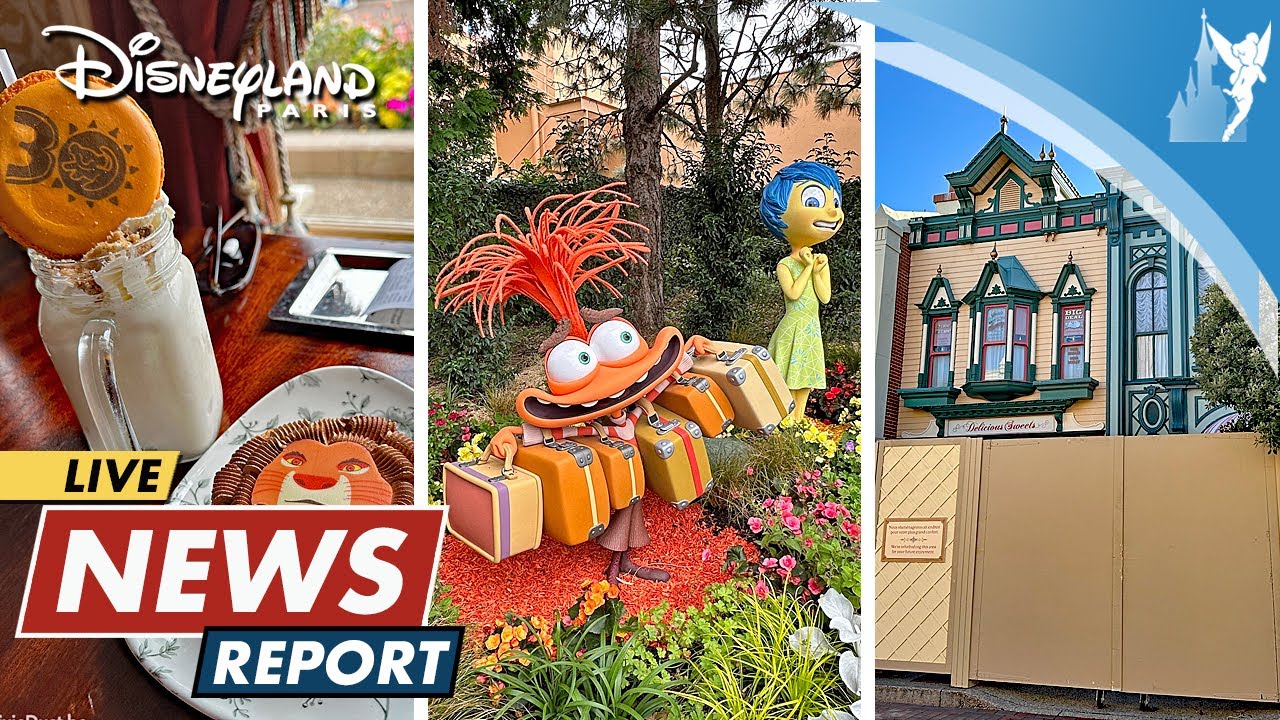 📣 Disneyland Paris Live NEWS Report 14 July 2024