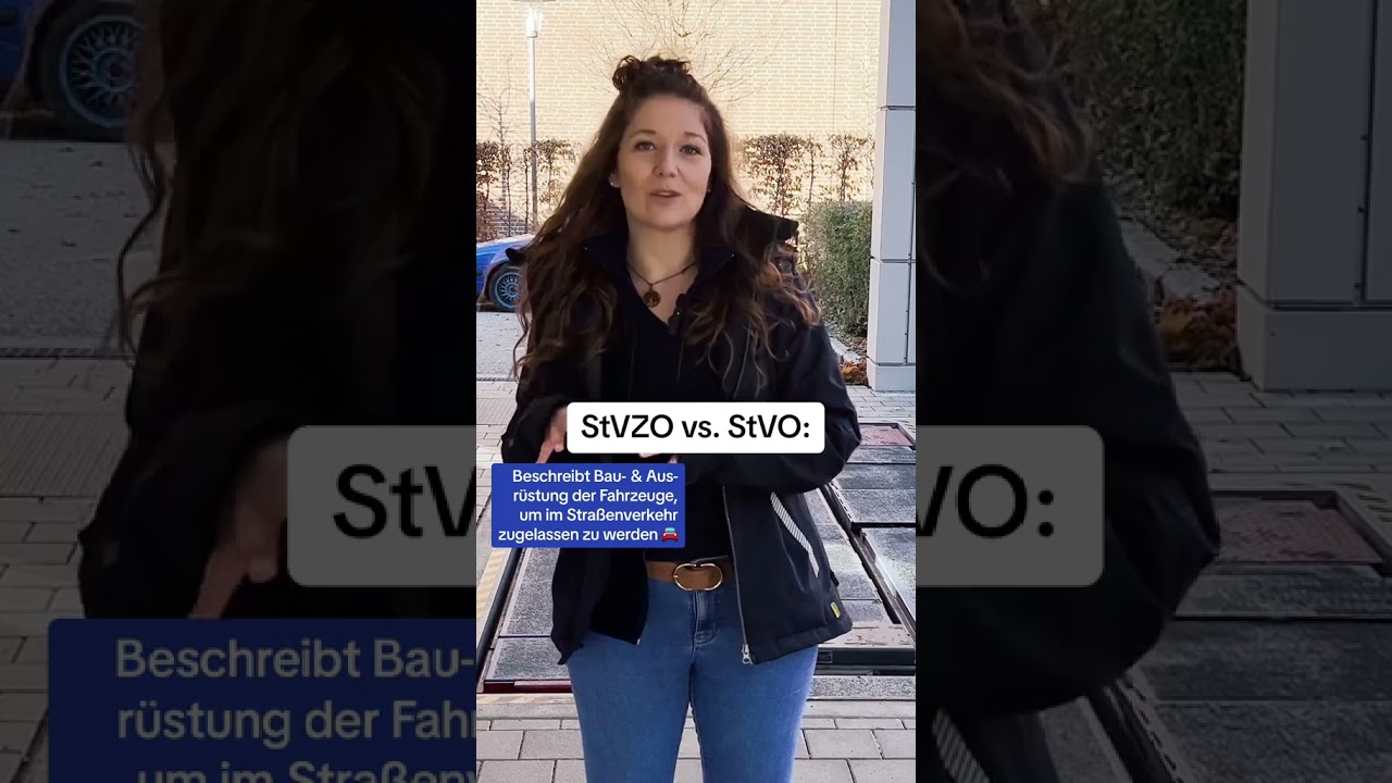 Kanntet Ihr den Unterschied zwischen StVO & StVZO? 