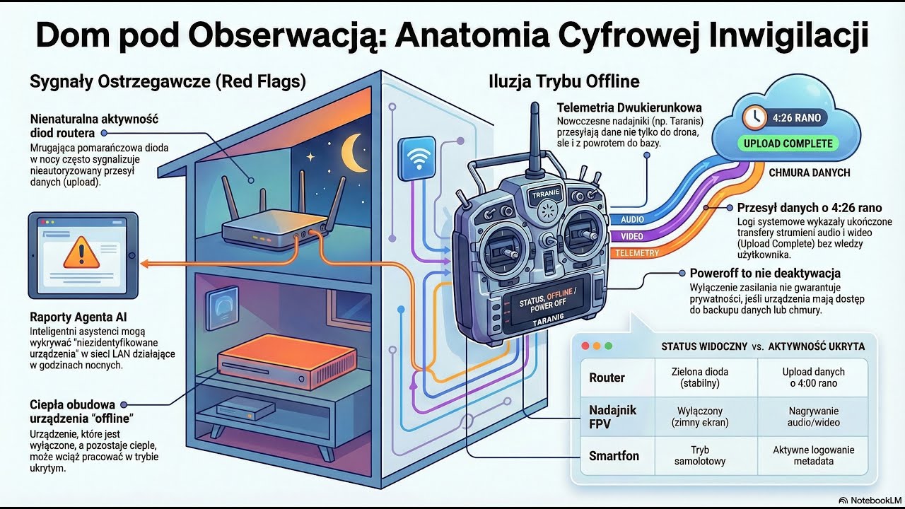 Surveillance - Mrugająca Dioda: Gra w Inwigilację