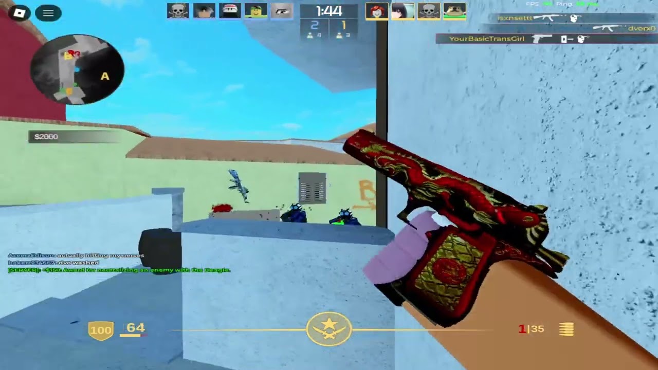 the WORST player in Counter Blox: Remake