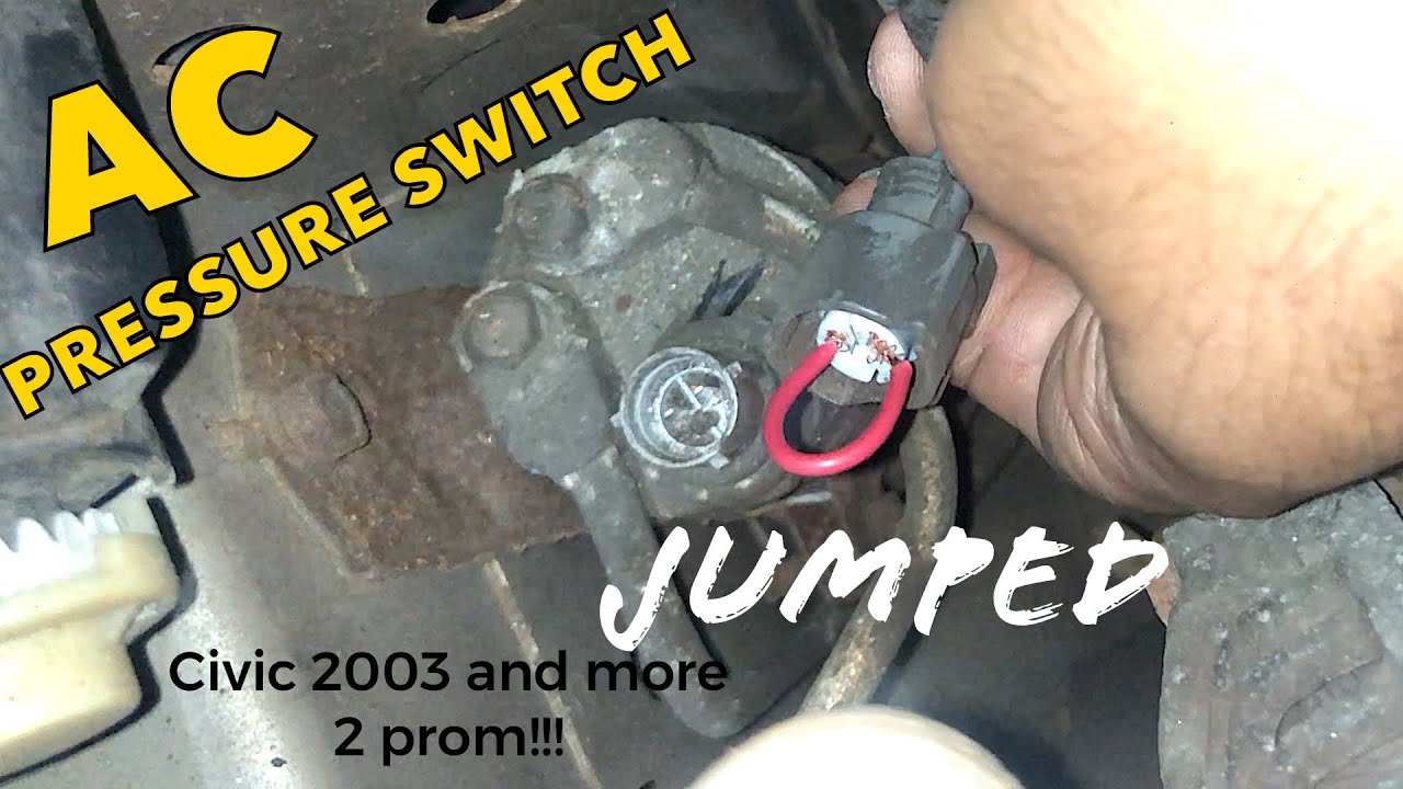 Переключатель давления кондиционера JUMP на Honda Civic 1999–2005 годов. Быстрый тест и советы.