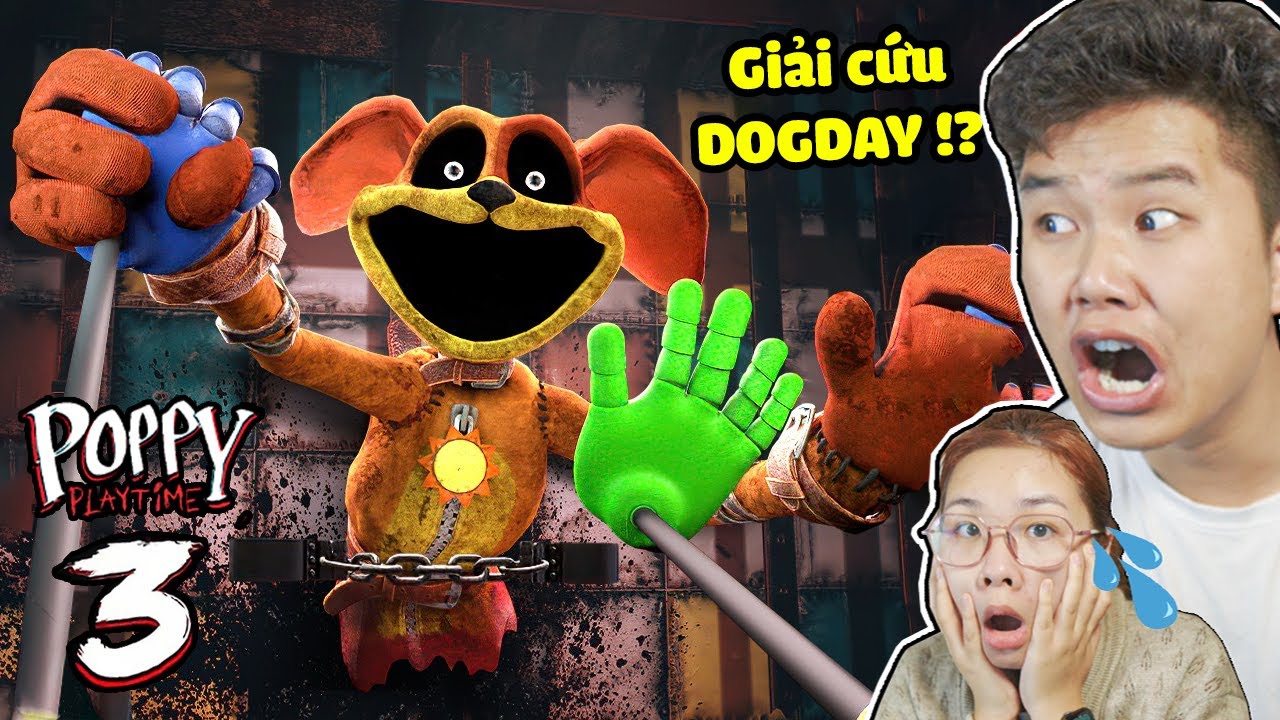 Giải Cứu Rồi Lắp Chân Mới Cho DOGDAY Cùng bqThanh & Ốc Trong POPPY PLAYTIME Chapter 3