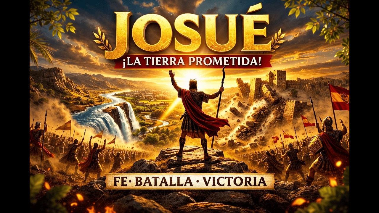 JOSUÉ   RESUMEN BÍBLICO EXPLICADO #Josué #TierraPrometida #FeCristiana #BibliaExplicada