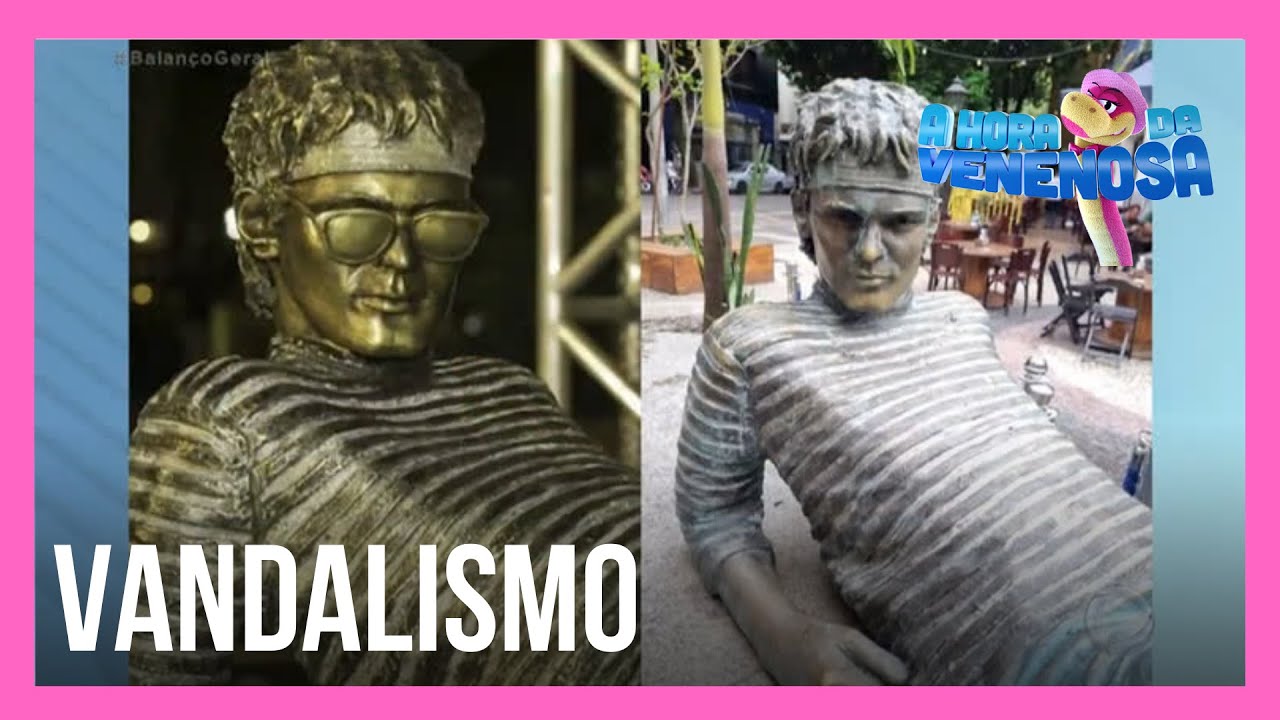 Óculos da estátua de Cazuza são roubados no Rio de Janeiro