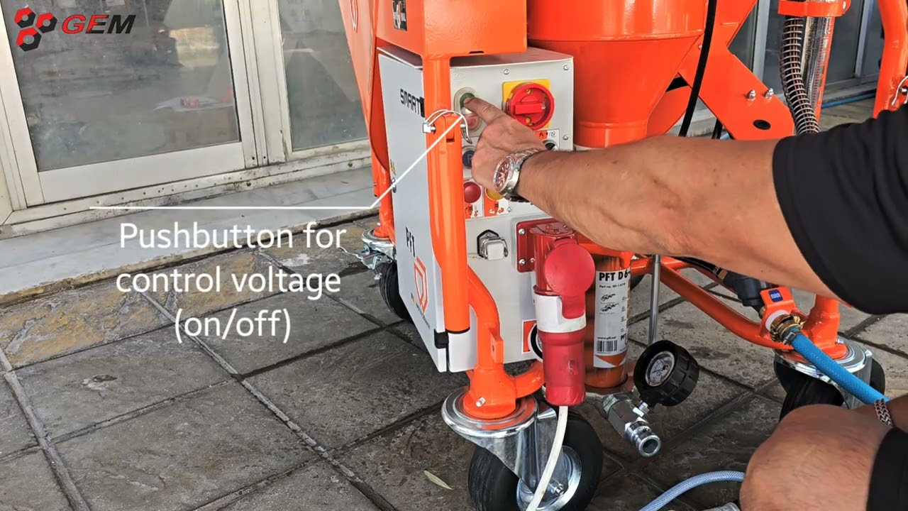 Introducing the G4 smart Gen25, 2nd generation cutting-edge PFT machine for modern construction 