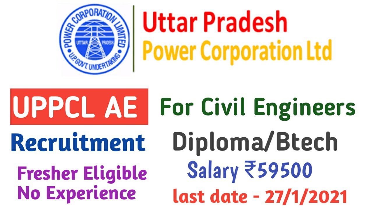uppcl ae vacancy 2020/uppcl ae civil recruitment/uppcl ae exam pattern 2021/uppcl ae