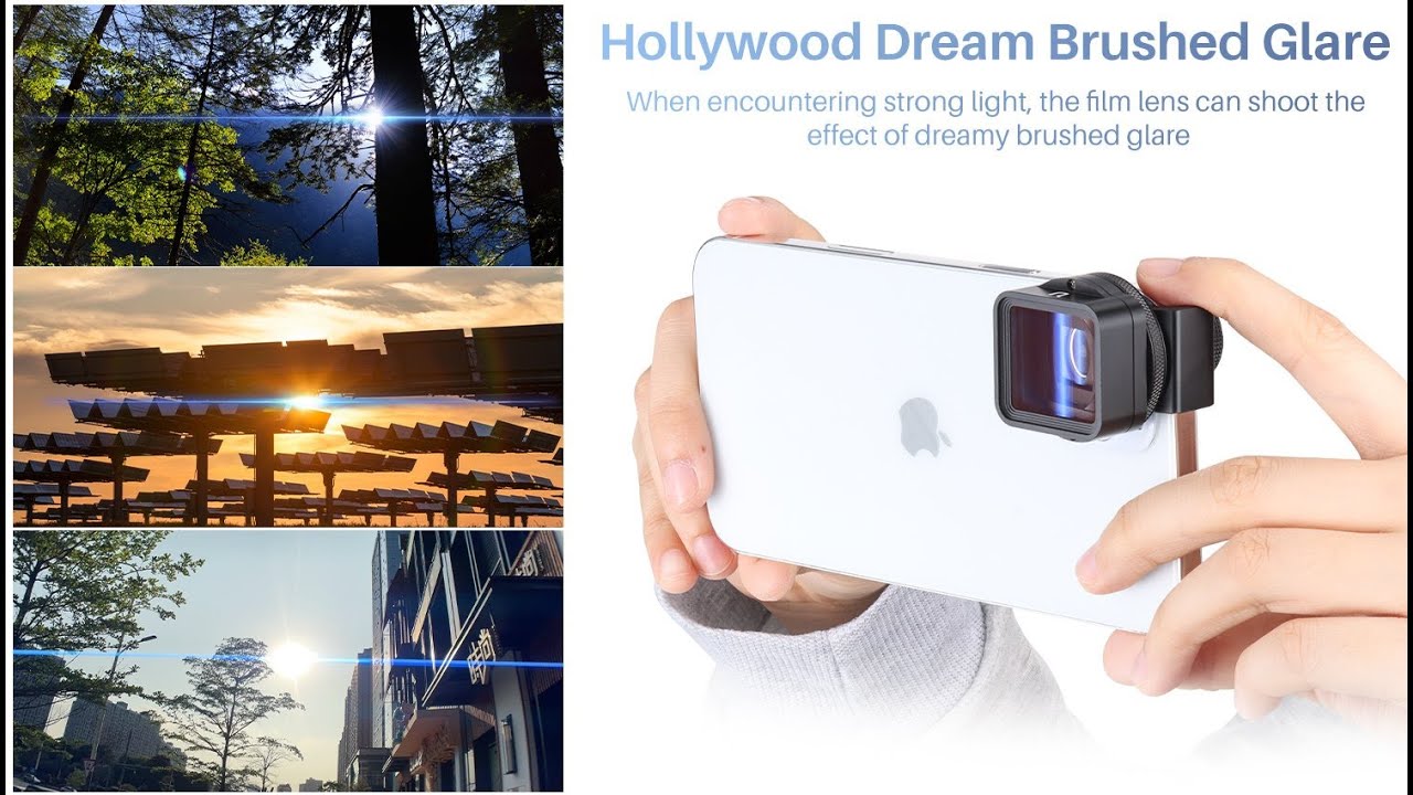 Ulanzi's latest 1.55XT mobile phone anamorphic lens