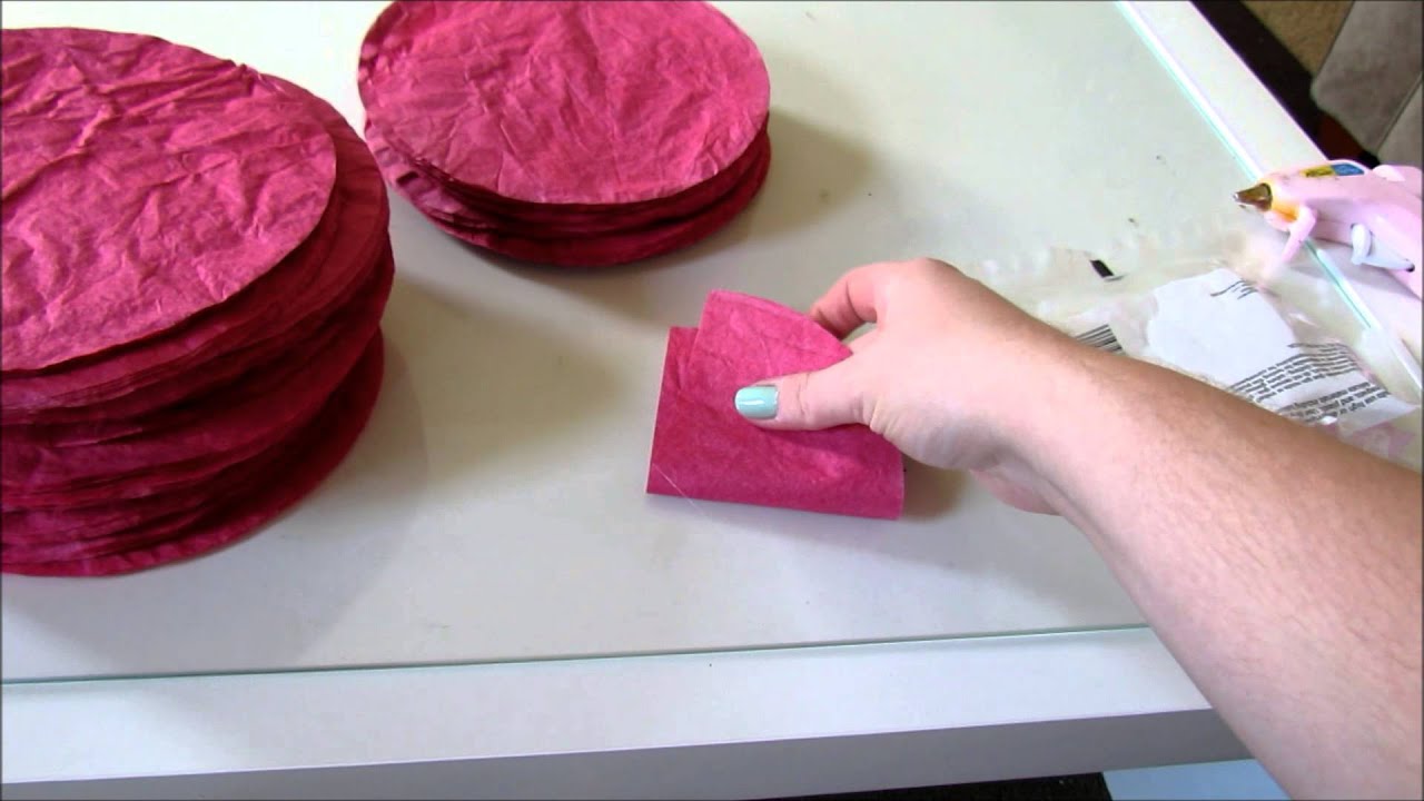 Coffee filter decorative poms