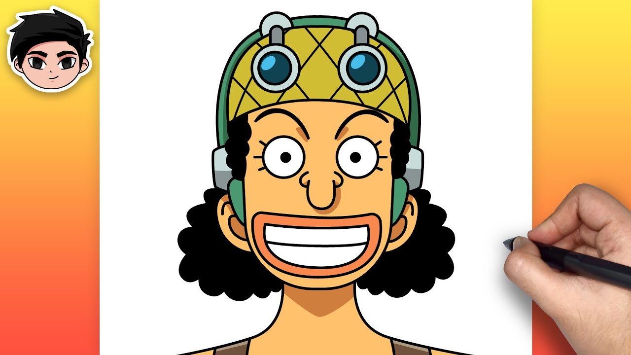 How To Draw USOPP | One Piece - Step By Step Easy For Beginners