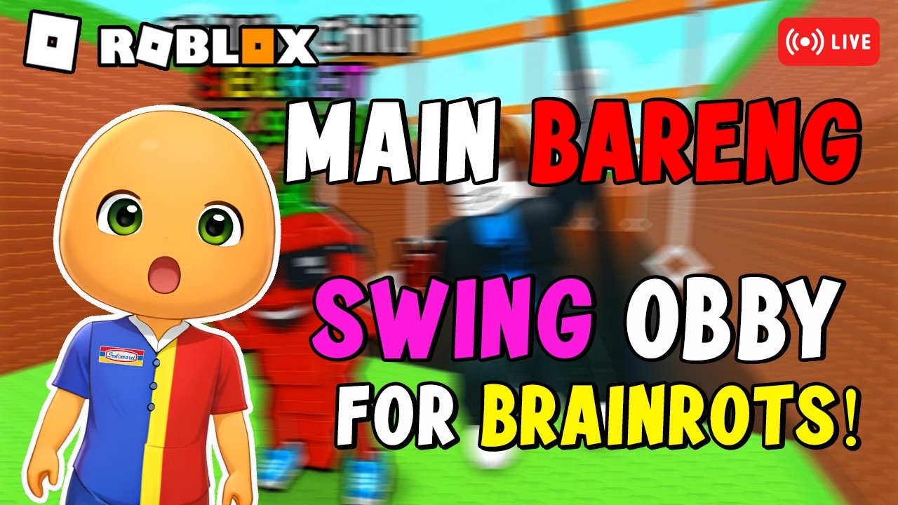 AKU BERGELANTUNG UNTUK MENDAPATKAN BRAINROT #roblox #brainrot #robloxshorts