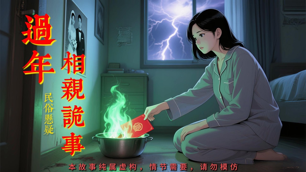 【完结】相亲回家后，钥匙打不开家门。哐哐敲门三分钟，才有人开。门后妈妈皱眉看我：「大过年的，你找谁？」我只觉得莫名其妙，直接进了门：「爸，妈，你们开什么玩笑？」#有声小说 #小说 #悬疑 #助眠