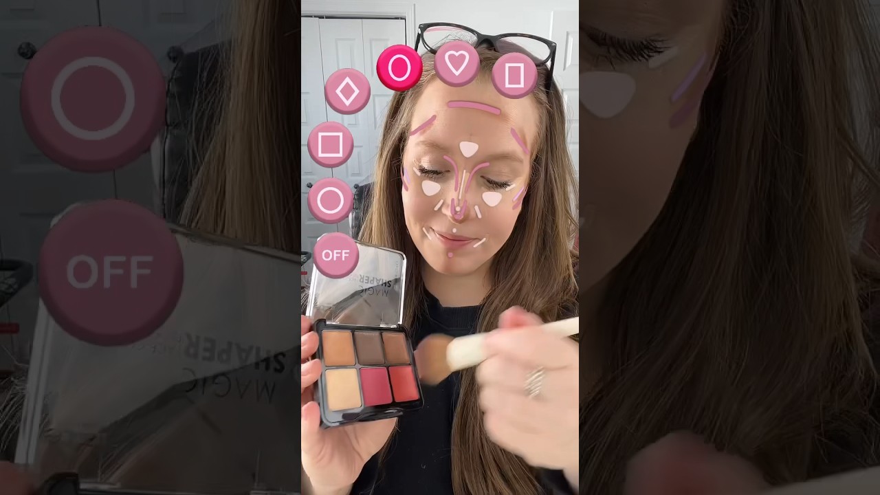 Using the Catrice Palette to do my &ldquo;perfect&rdquo; contour! Do you think it turned out well?!? #makeup