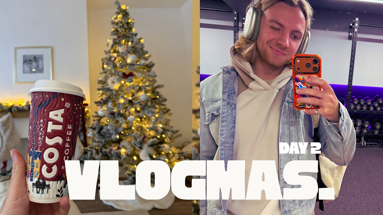 Packing parcels, package deliveries and a wet run | VLOGMAS DAY 2 