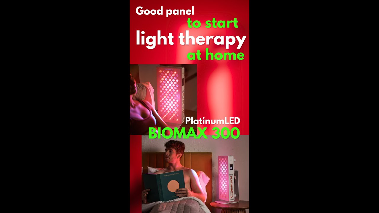 What I like in Platinum Biomax 300 and why it is good first therapy light for home?