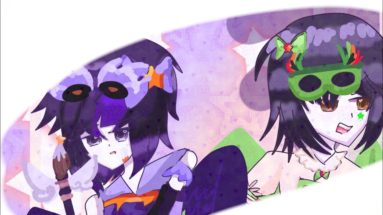 Speedpaint(magical incident revolving frenemies)#art #fanart #speedpaint #incredibox 