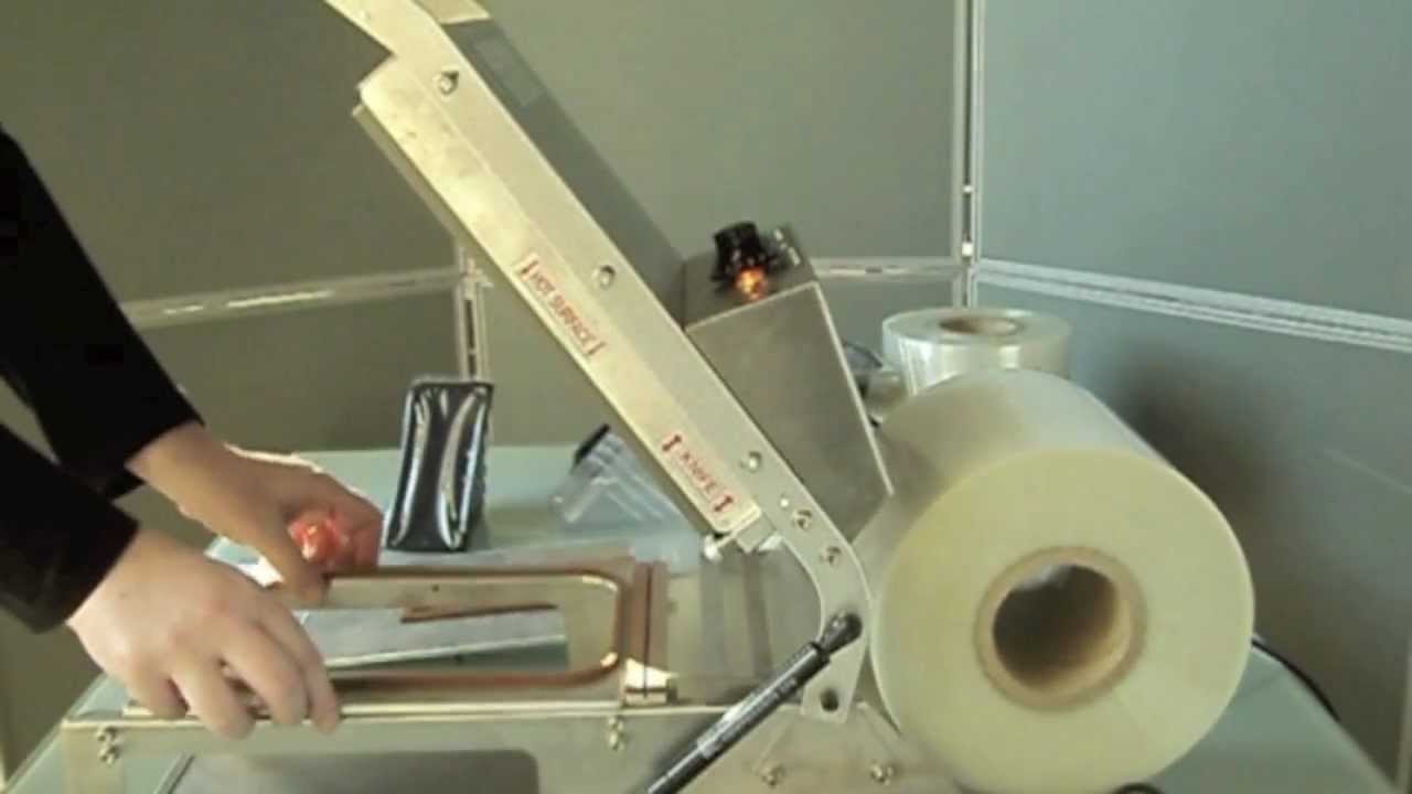 VS 300 Die Plate Version Tray Sealing Machine Demo from C S Robertson Packaging