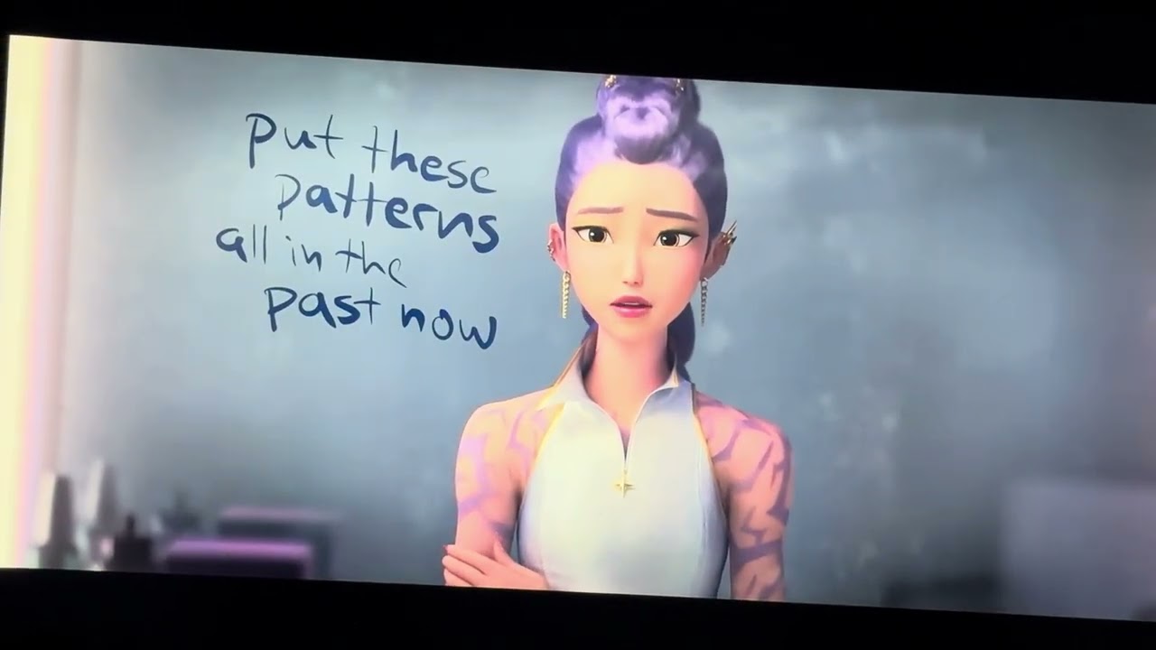 Golden official lyric video / kpop Demon Hunters / sony Animation 