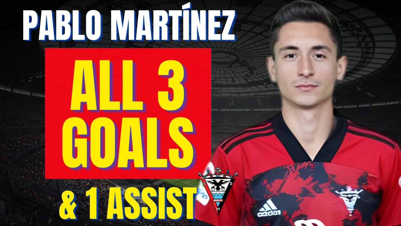 Pablo Martínez - ALL 3 GOALS & ASSISTS FOR CD MIRANDÉS | Skills & Highlights