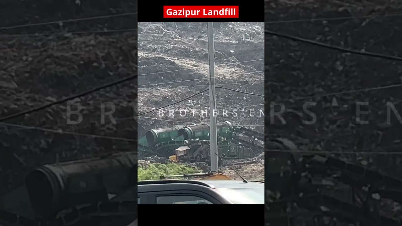 Delhi Landfill Cleanup 2025 🔥 | Gazipur Waste Site Latest Update