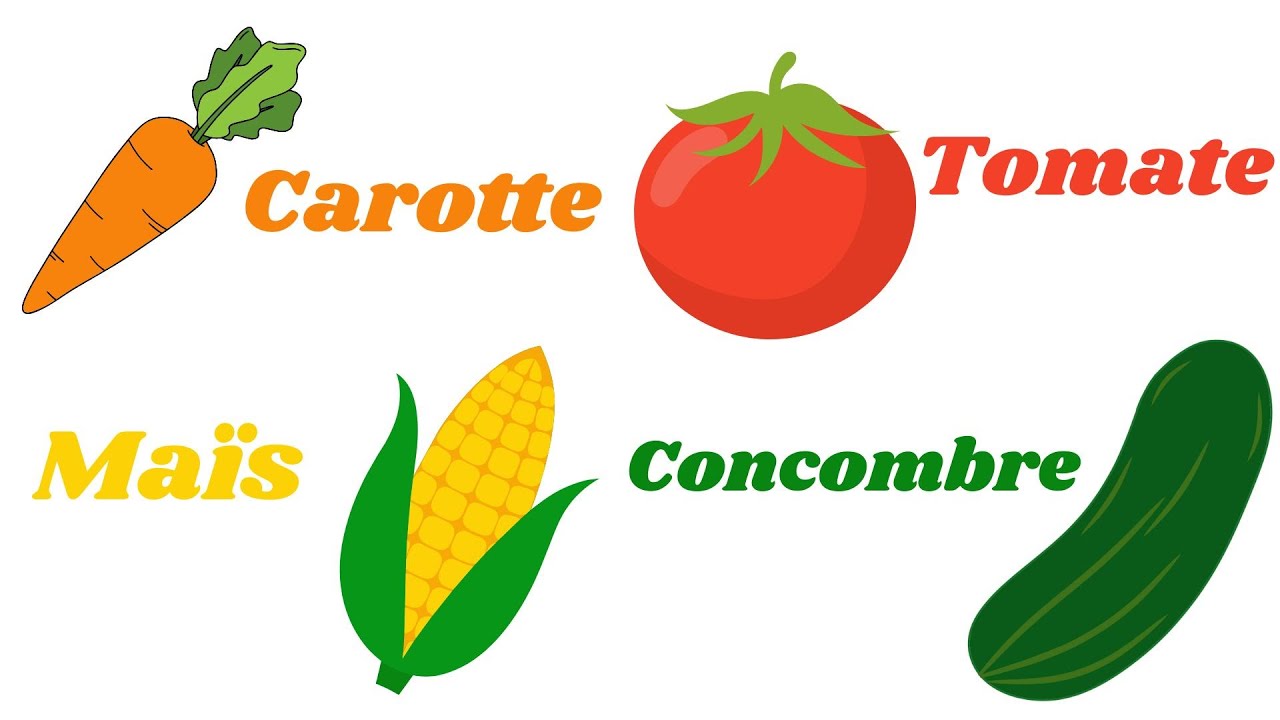 Easy French | Learn French | Vegetables in French | Apprendre les légumes en français