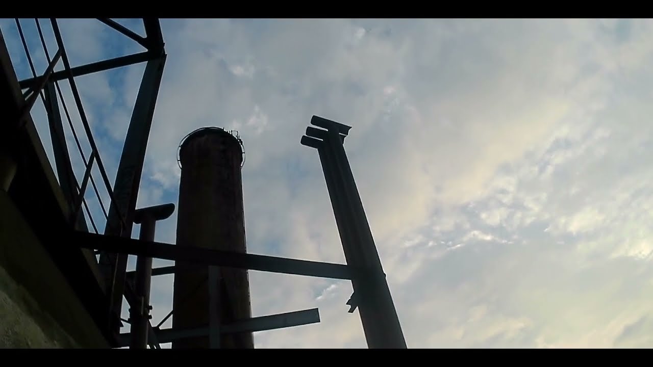 Excursion to an abandoned steel factory, in Belgium
