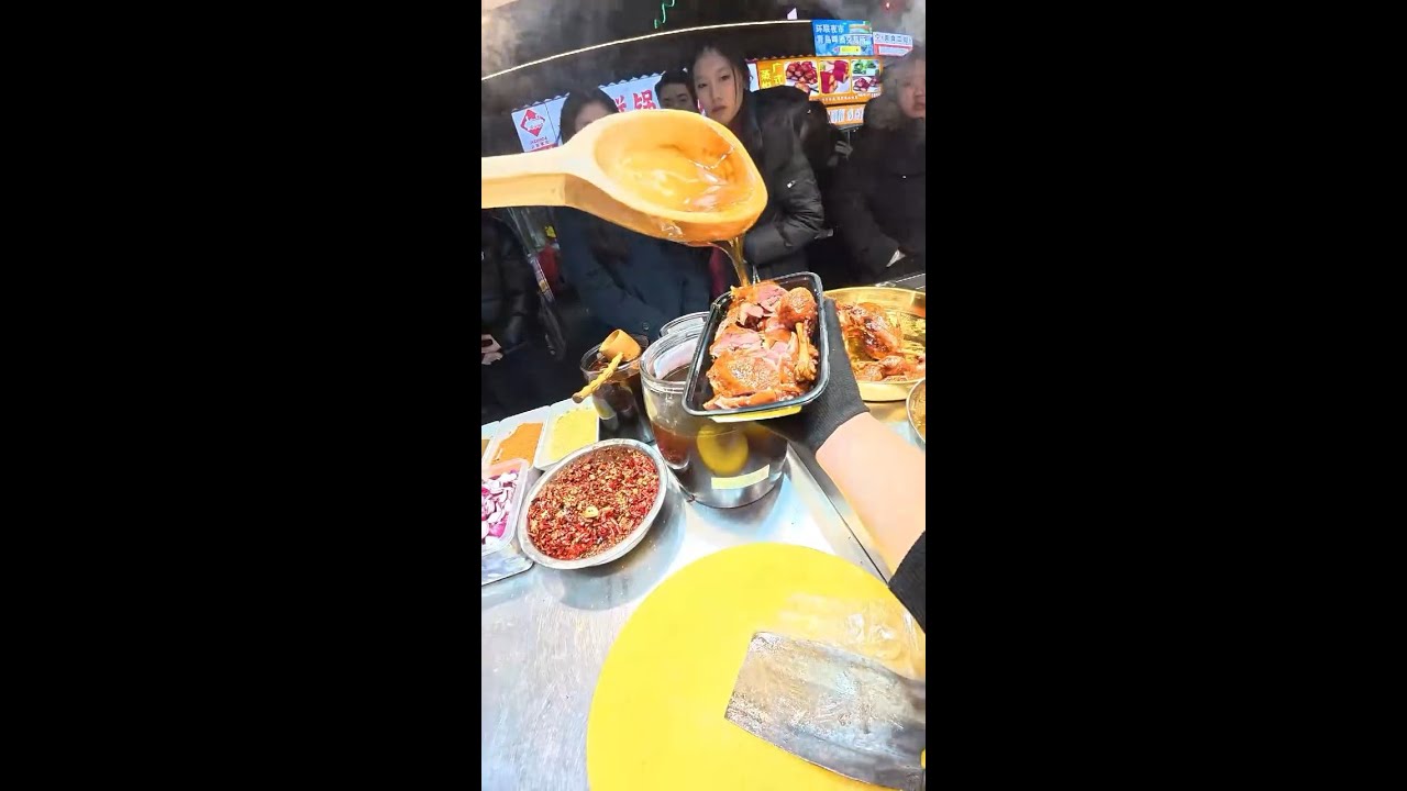 🔴 LIVE: Crispy Roast Duck Sizzle & Street-side Cooking | Authentic China Food POV in Action