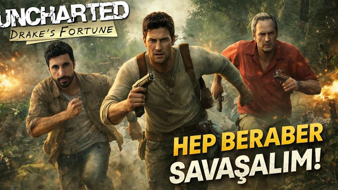 Uncharted 1 Drake's Fortune Hep Beraber Savaşalım 🛡️