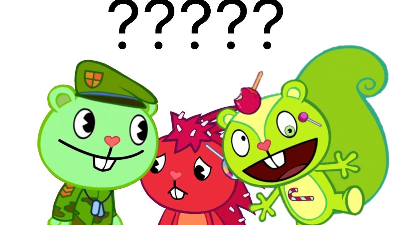 My mom guesses Happy Tree Friends characters names!