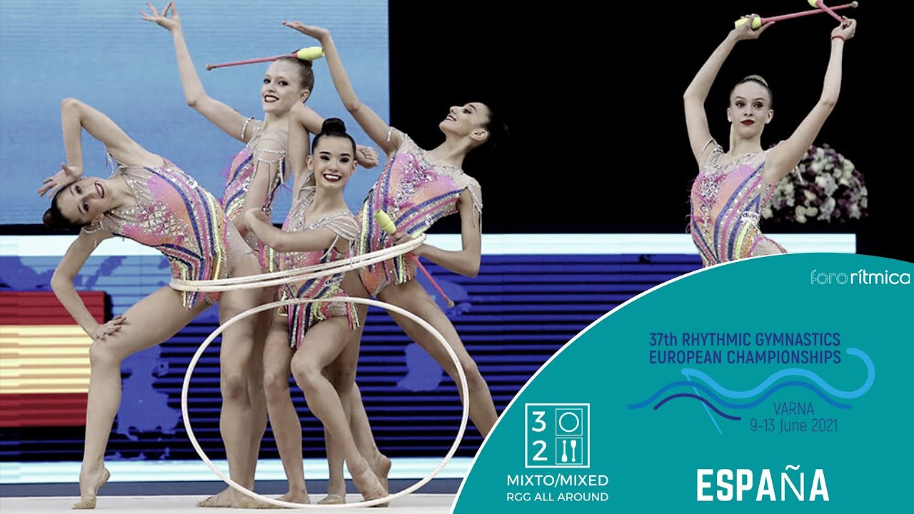 España (mixto/mixed) - Competicion conjuntos European Championship Varna 2021