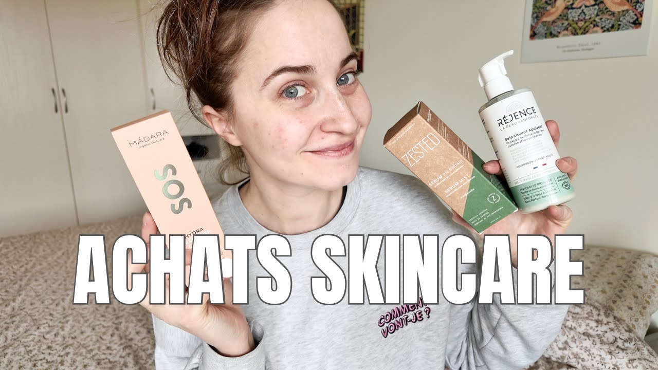 ASMR | Mes derniers achats skincare 🫧 