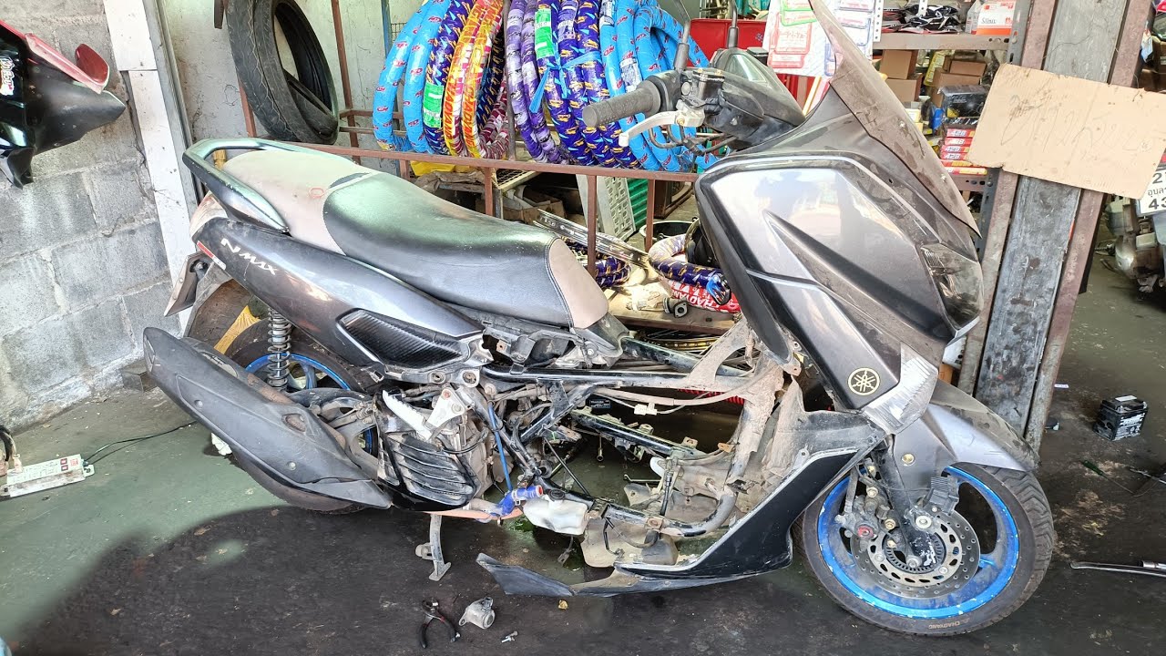 แก้ปัญหา yamaha Nmax 155 สตาร์ทติดยากตอนเช้าและเครื่องเย็นๆ