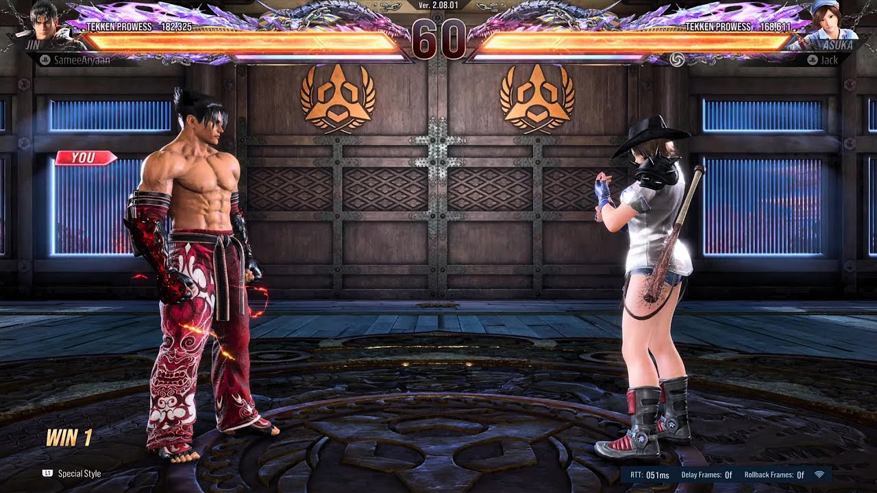 Jin VS Asuka Part 2 Tekken 8 Online Ranked Match | Season 2