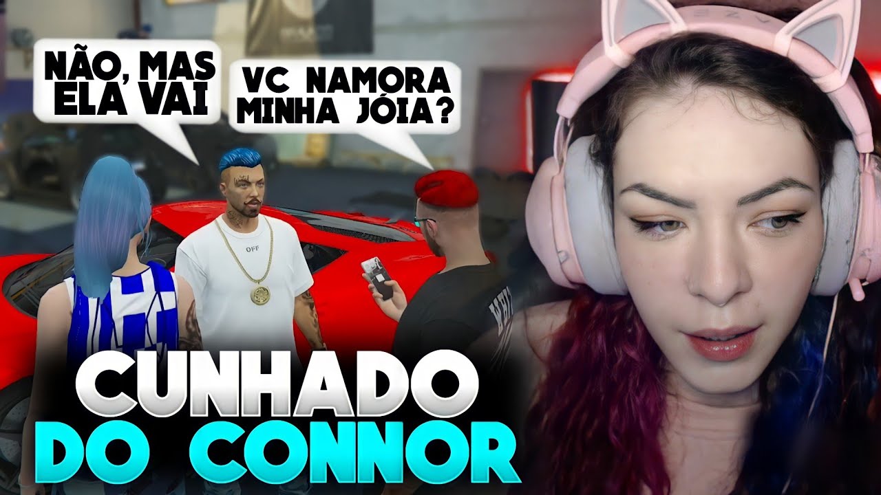 KRAWK GADIOU A LUNA NA FRENTE DO NISSIN E ELE FICOU COM CIÚMES!
