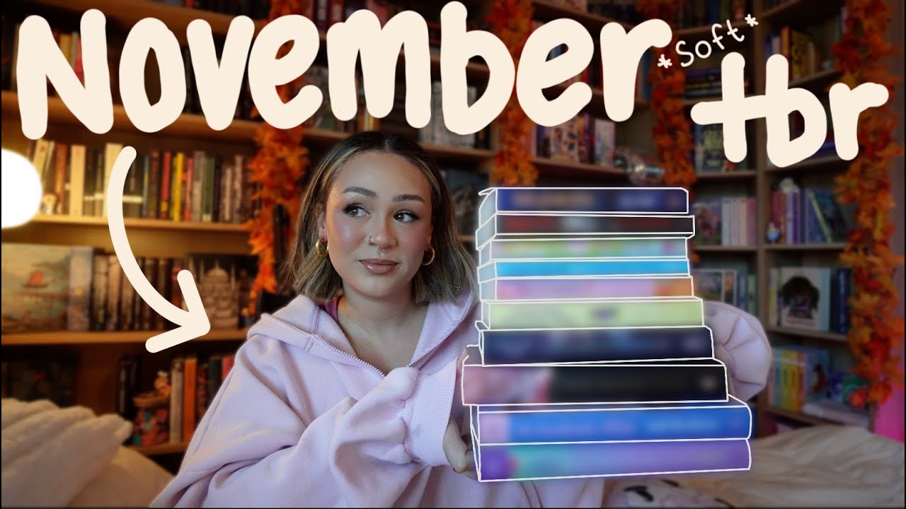 my november * soft * tbr  📖🧸🌙✨ | every book I'd like to read in november + their vibes in photos!