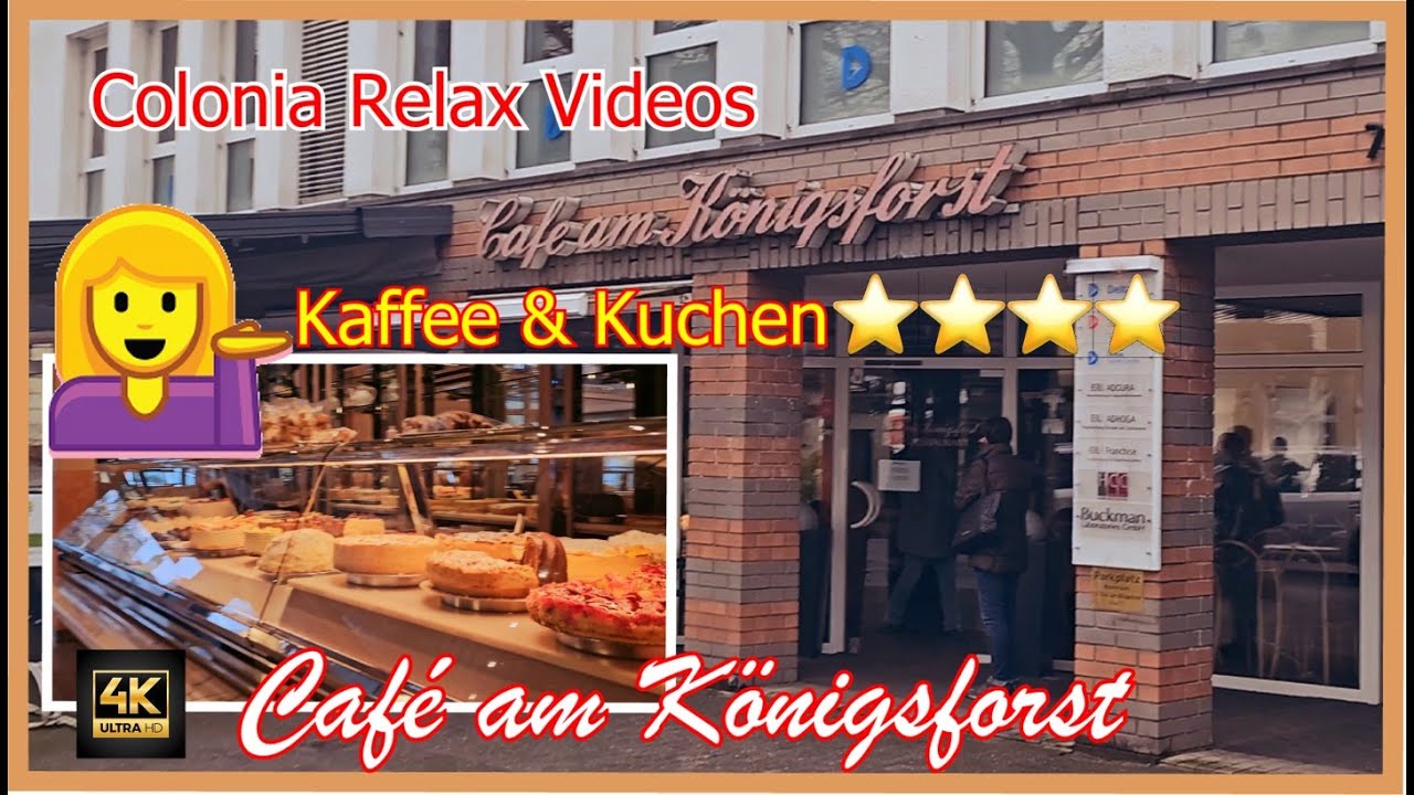 Frühstücken im Café Königsforst in Köln (Rath / Heumar) Kaffee & Kuchen 4 Sterne echt lecker