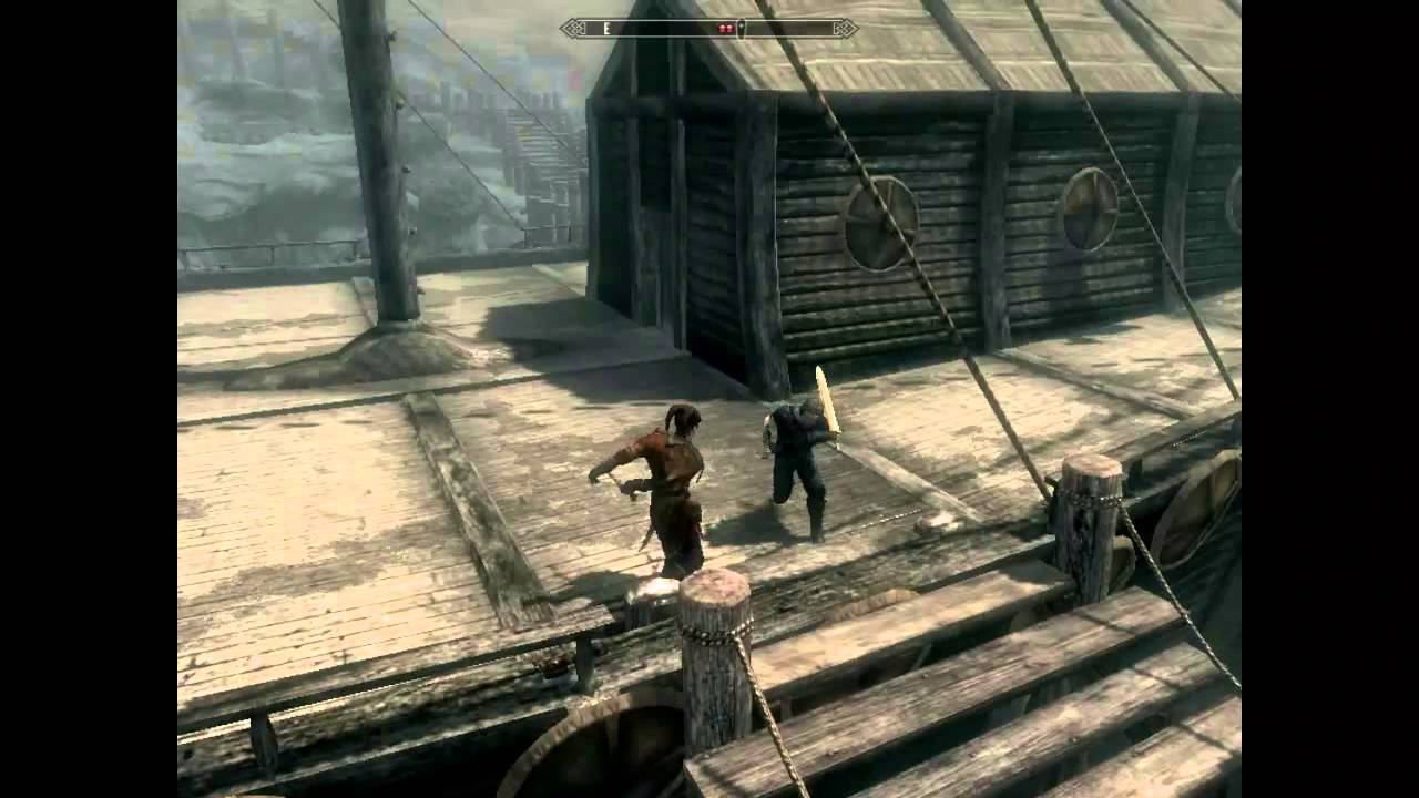 Skyrim Battles - Cicero vs Mercer Frey [Master Settings]