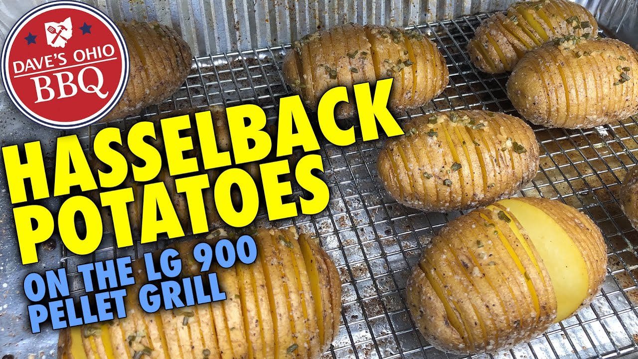 Hasselback Potatoes on the Pellet Grill - LG900