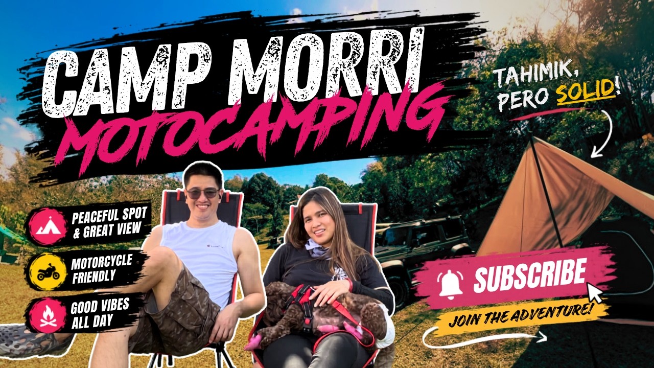 Camping Near Manila | Camp Morri Antipolo Rizal | Moto Camping Philippines