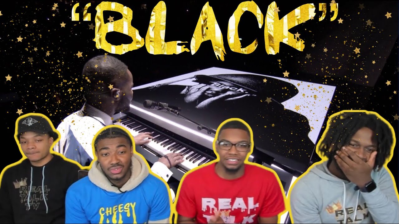 AMERICANS REACT | Dave - Black (Live at The BRITs 2020)