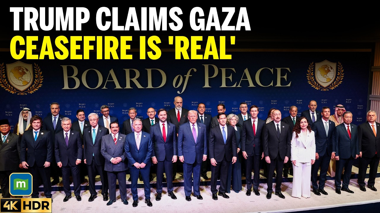 Trump Announces Global Commitment For Gaza At 'Board Of Peace', Rubio Says No Plan-B | N18G | 4K