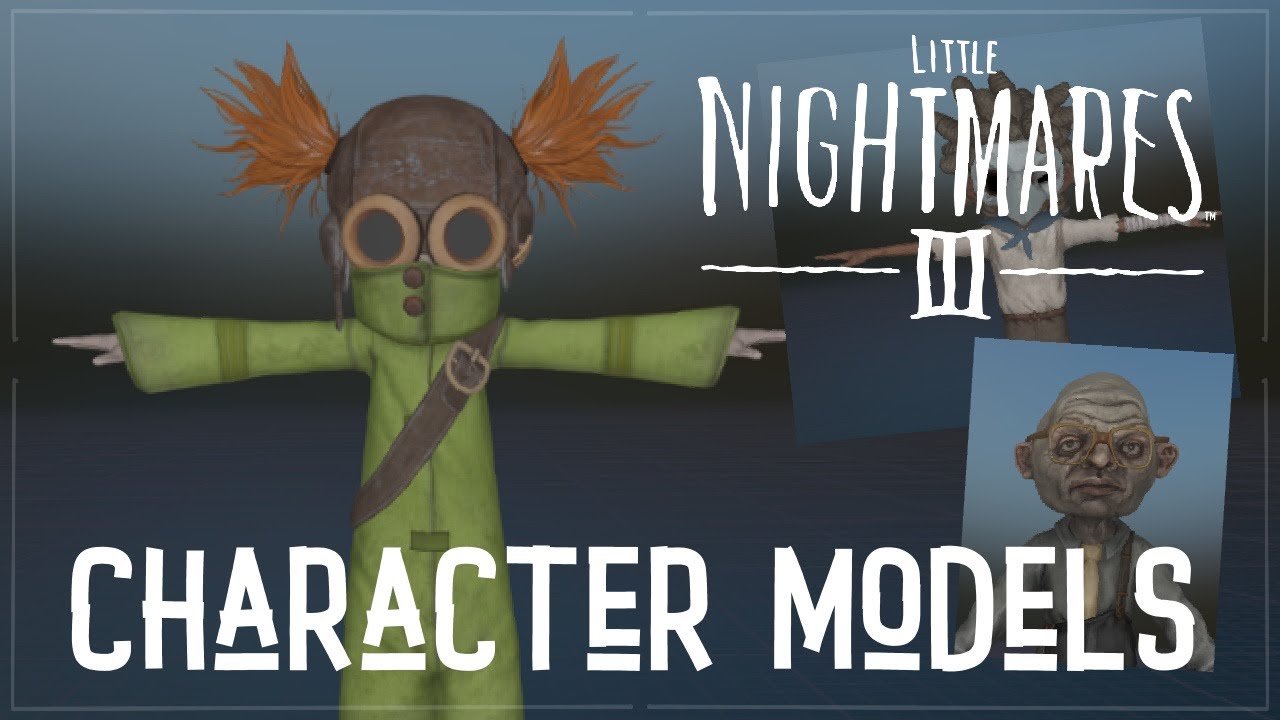 Little Nightmares III All Character Models