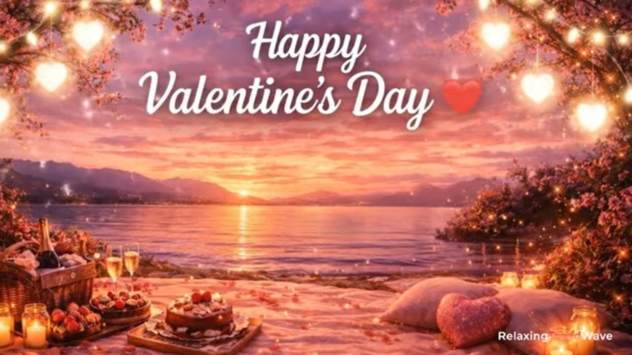 Happy Valentine's Day Relaxation  Music 🌿 Calm Your Thoughts, Sleep Deeply