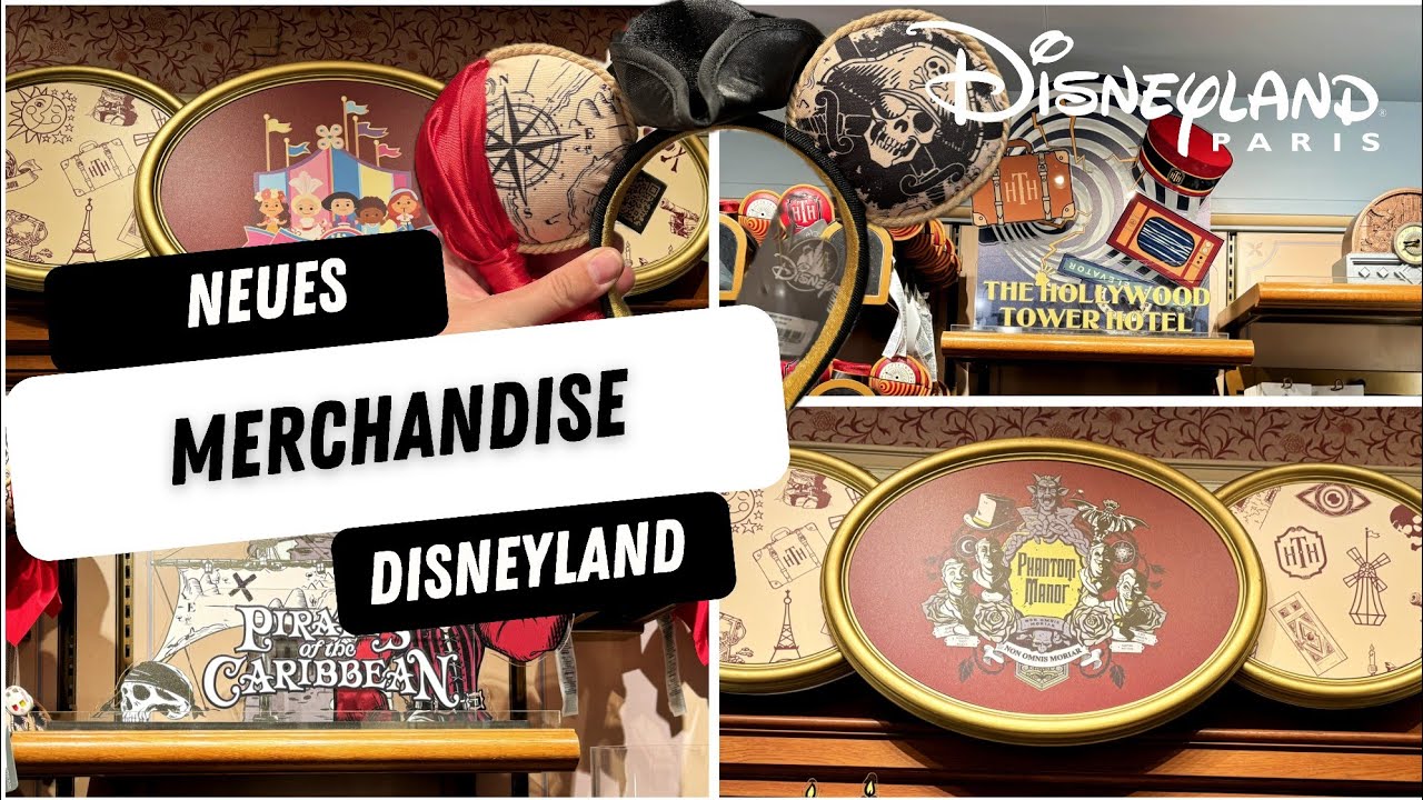 ✨Disneyland Paris - Merchandise Update September/Oktober 2023 - Merch zu den Attraktionen!