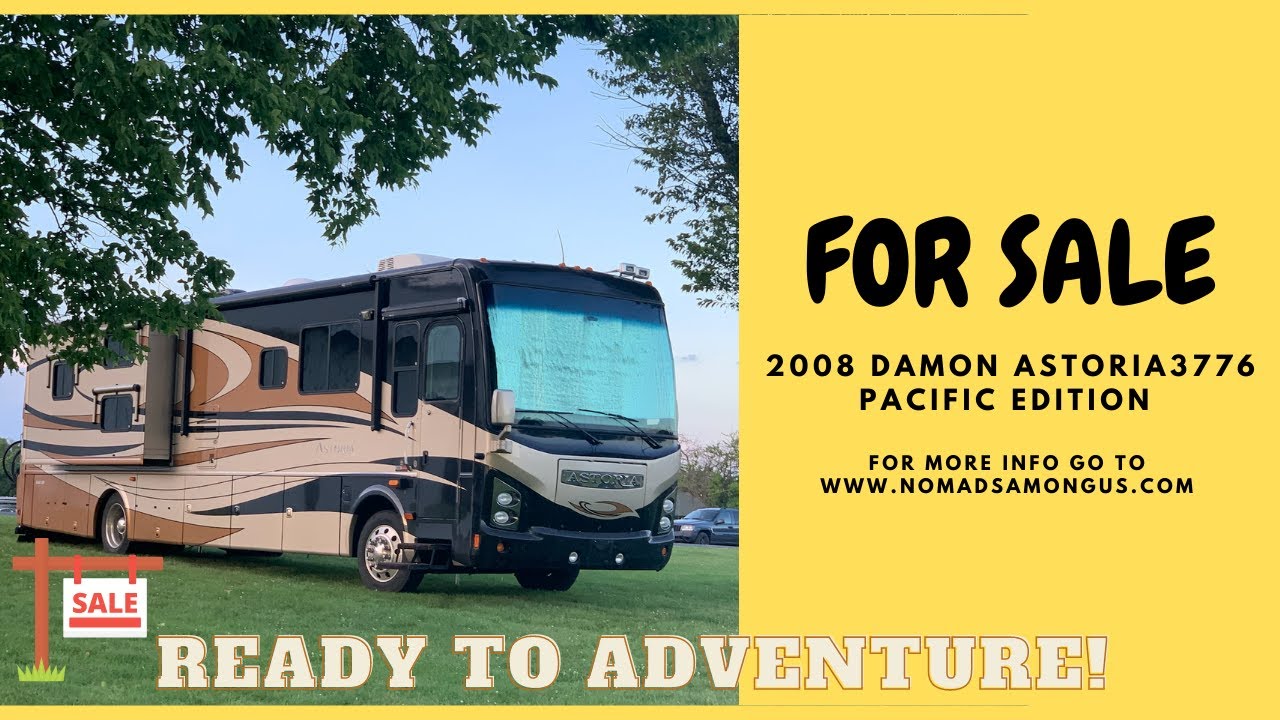 2008 Damon ASTORIA Pacific Edition 3776  Class A Motorhome For Sale
