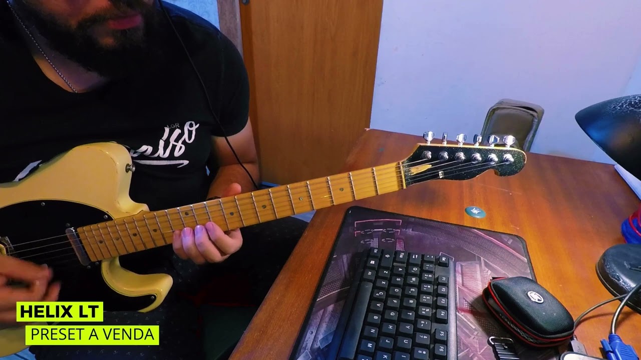 PRESET DA HELIX LT LINE 6 - TIMBRE AMP VOX E FENDER